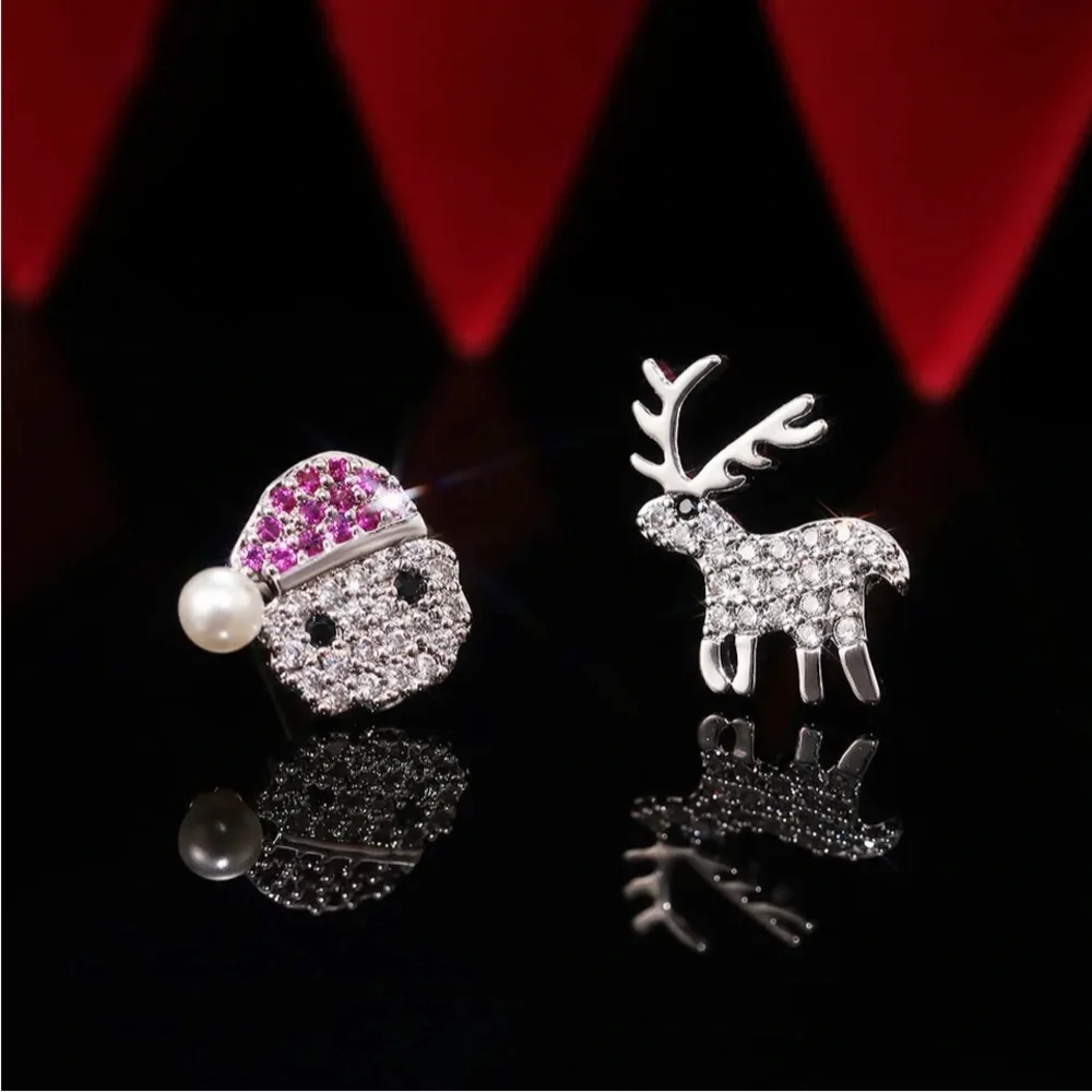New Sterling Silver Winter Studs